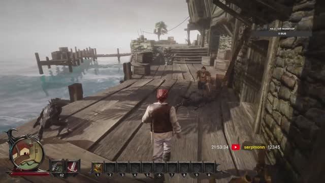 Прохождение Risen 3 Titan Lords Ультрасложность (часть 3).