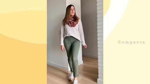 OUTFITS DE MODA MUJER COLOR VERDE MILITAR / Verde olivo TENDENCIAS DE OUTFITS 2022-23 Outfits verde смотреть онлайн