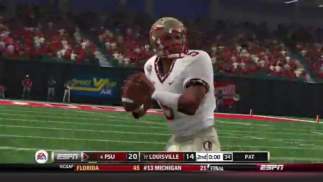 NCAA 14 DYNASTY YR 2 BOWL SEASON: JAMEIS VS BRIDGEWATER! смотреть онлайн
