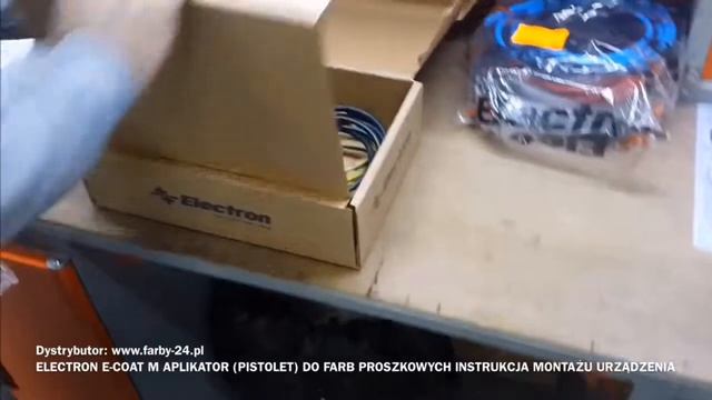ELECTRON E COAT M Aplikator(Pistolet) do malowania proszkowego multicolor www.farby-24.pl смотреть онлайн