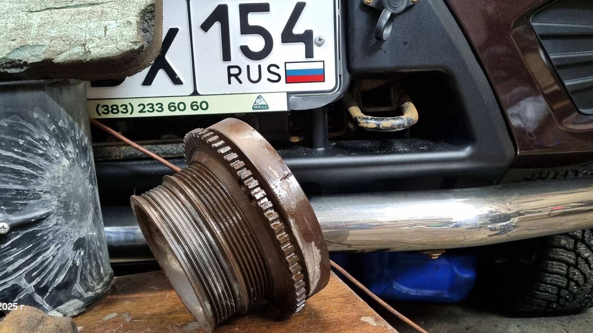 Поломка демпфера шкива УАЗ Патриот. смотреть онлайн