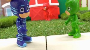 Герои в масках - Мультики с игрушками - Кэтбой, Гекко и Алетт