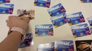 Проводим очередной вечер за игрой в мемо (подводный мир)