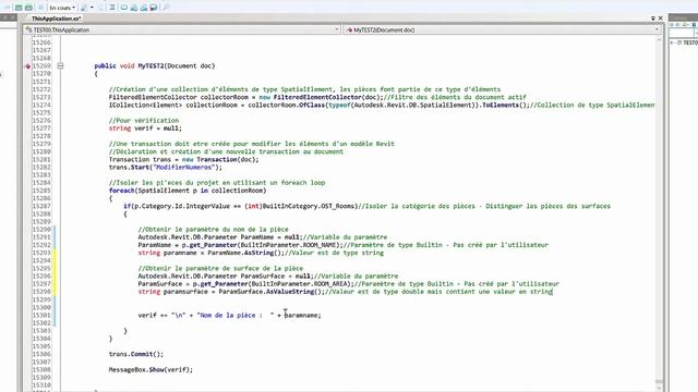 Revit C# Paramètres des pièces смотреть онлайн