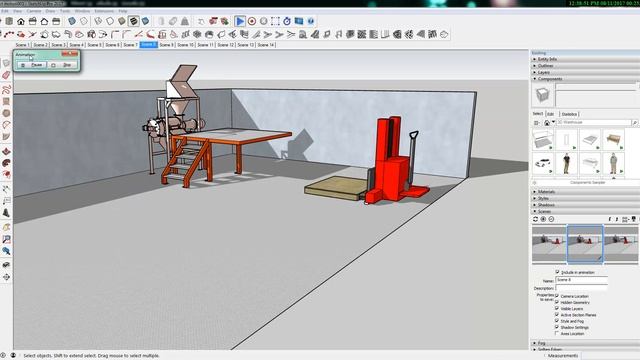 EP06 : Sketchup animation by Keyframe смотреть онлайн