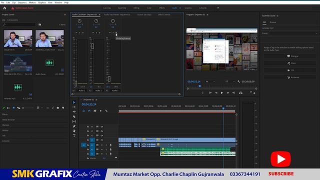 How to Adjust Levels & Export Audio from Videos Premiere Pro Urdu/Hindi (Class 16) смотреть онлайн