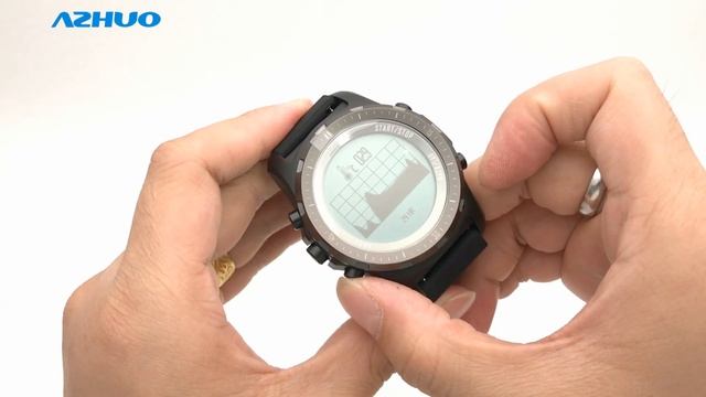 S966 GPS Sports Smart Watch Heart Rate Monitor Multi-Sport Smartwatch