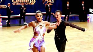 Спортивные бальные танцы. Чемпионат России Ча Ча Ча