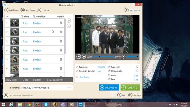 How to use Icecream Slideshow Maker to create slides смотреть онлайн