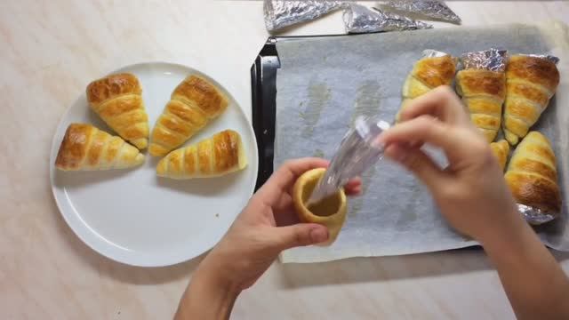 Десертные трубочки: конусы без формочек за 5 минут! 🍦⏱️ смотреть онлайн