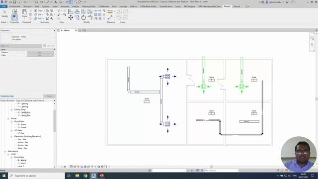 Revit MEP Tutorial 08 : All about Copy and Paste From Clipboard in Revit смотреть онлайн