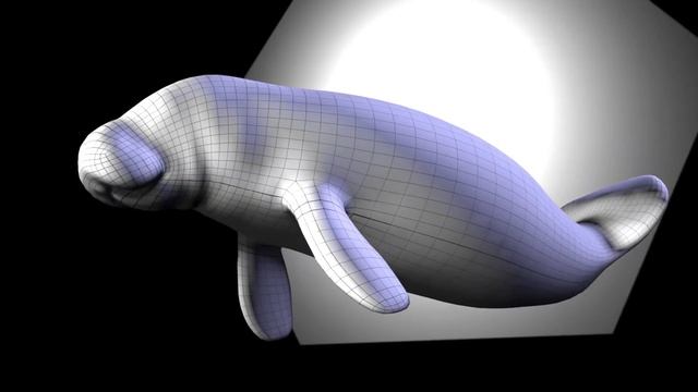 Manatee 3D Studio Max + Octane смотреть онлайн