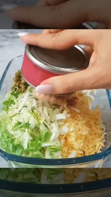 Салат с тунцом😜