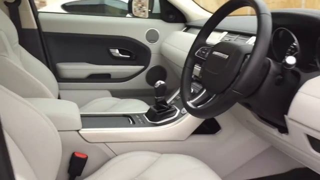 LAND ROVER RANGE ROVER EVOQUE SD4 PURE PAN ROOF FOR SALE IN WHITE смотреть онлайн