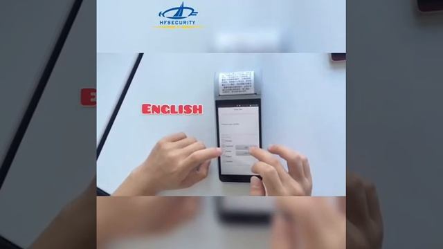 HP605 Fingerprint POS terminal with EMV PCI смотреть онлайн
