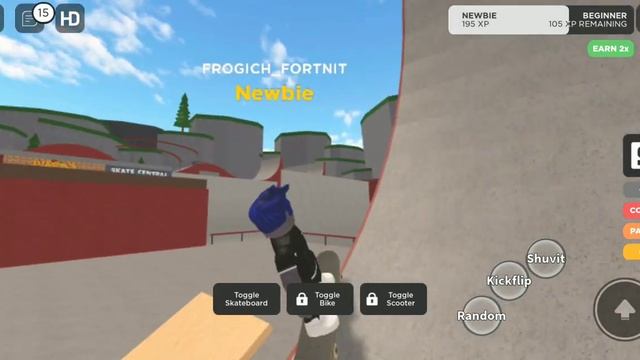 Решил поиграть в роблокс skate park смотреть онлайн