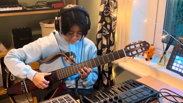 Guitar lofi beat performance | SP404 MK2 | Akai MPK Mini Mk2 🎧🎹 смотреть онлайн
