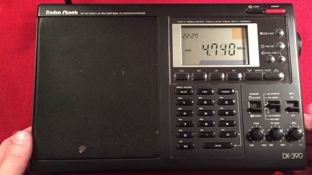 Cheap SSB Radio Shack DX-390 AM FM Shortwave LW Classic Radio Review