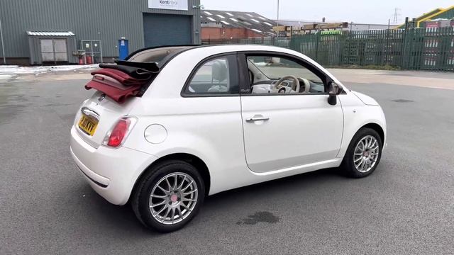 Fiat 500 Convertible PJ10 KVV Walk Around смотреть онлайн