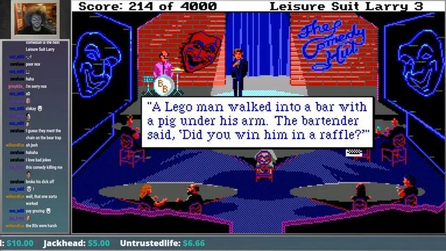 Leisure Suit Larry 3 (part 1) смотреть онлайн