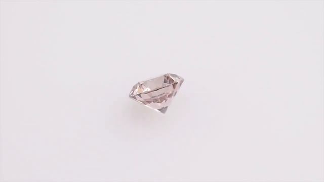 0 25 Carat, Fancy Orangy Pink, Round Shape, VVS2 Clarity, GIA & ARGYLE