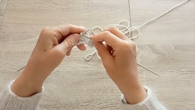 Ажурный узор "Болгарский крест". #медведьвяжет смотреть онлайн