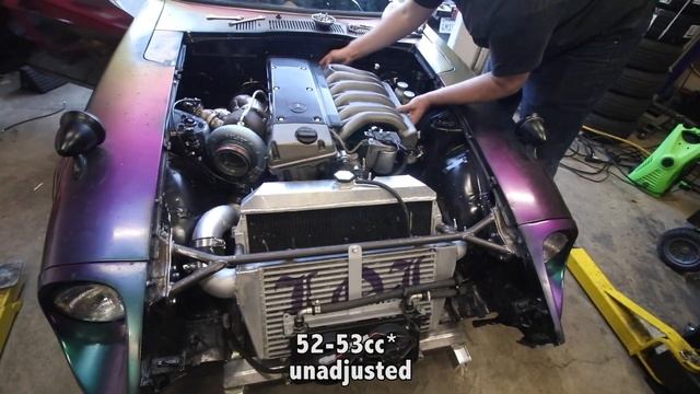 Crazy 6,000RPM TurboDiesel Tuning | SOMETHING BROKE *Om606 240z*