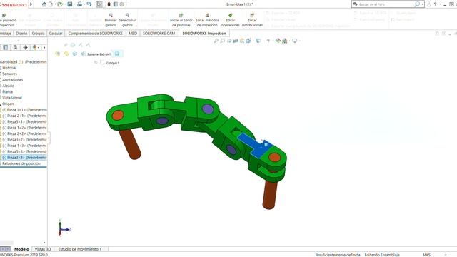 SOLIDWORKS Premium 2019 SP0 0 Ensamblaje1 1 2021 12 18 11 45 48 смотреть онлайн
