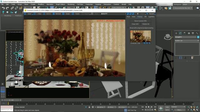 Corona Render DEPTH OF FIELD-Corona 3DS MAX