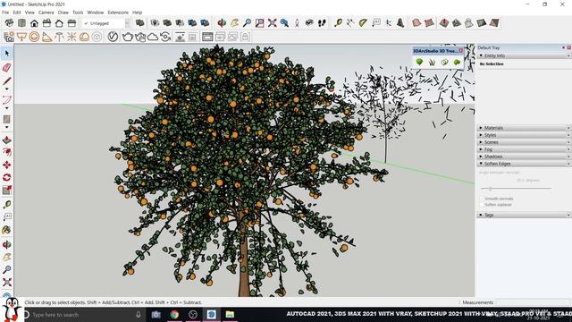 Sketchup Tree Plugin In Tamil | 3dArcStudio смотреть онлайн