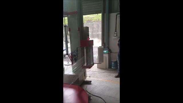 Standalone Pallet Wrapping Machine With Top Press смотреть онлайн