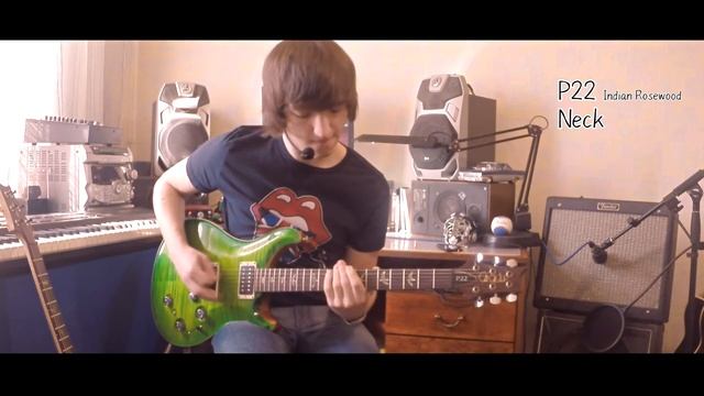 2012 PRS P22 Artist Experience VS PRS P22 Indian Rosewood Neck - Ladkorguitars Review смотреть онлайн