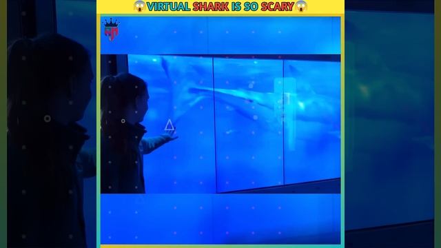 😱🤔Virtual Shark Is So Scary #shorts #viral #shark #scary @AslamFacts смотреть онлайн