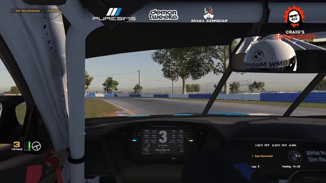 iRacing - 24S2 - BMW M4 GT4 - Sports Car Challenge - Sebring - RB смотреть онлайн