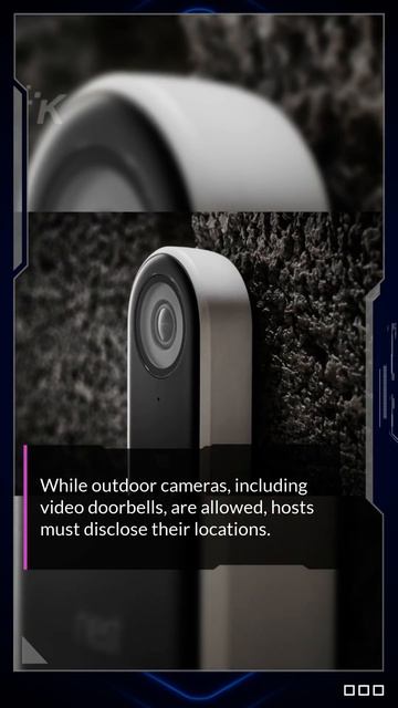 Are you being watched? Airbnb bans indoor security cameras starting April 30th #airbnb #privacy #ca смотреть онлайн