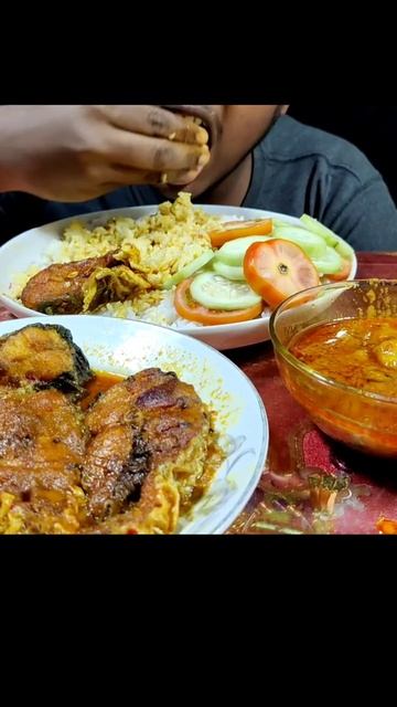 pangasius fish potato vaji cucumber tomato and rice eating# shorts смотреть онлайн