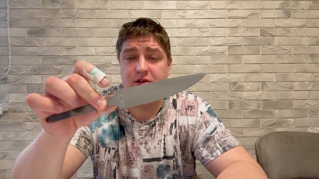 Новинка 🔪клинок с прямыми спусками на ЧПУ станке на OZON смотреть онлайн