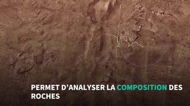 Sur Mars, Perseverance effectue des tirs du laser et cela s'entend смотреть онлайн