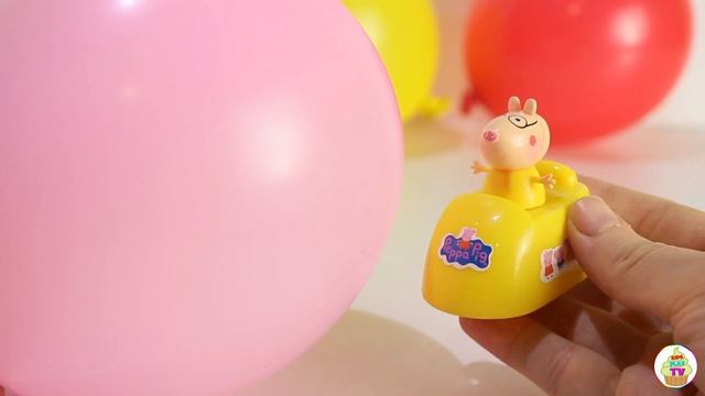 СВИНКА ПЕППА на русском Лопаем Шарики Развивающее видео для детей Peppa pig Мультики для малышей смотреть онлайн