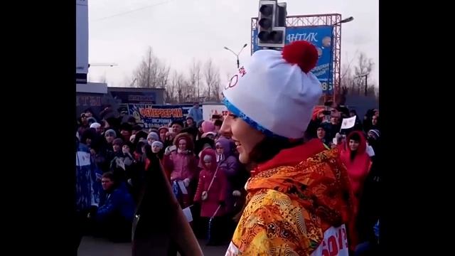 Олимпийский огонь погас в Барнауле