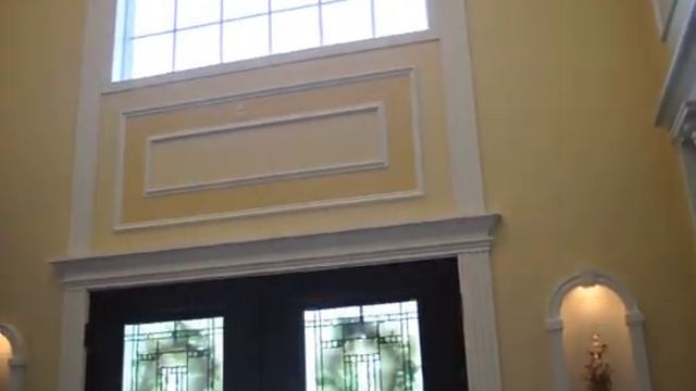 Foyer door Crown molding header and Pillars смотреть онлайн
