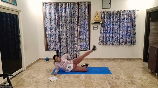 Day 670(Day 10 Core Area Workout-Saddle Bags)by Ismart Aruna смотреть онлайн