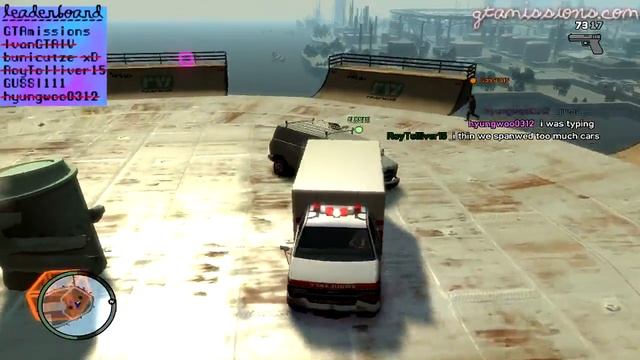 GTA IV - PC - Demo Derby, Sky Arena - The Ball Pit! xD смотреть онлайн
