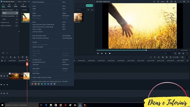 Como Fazer O Efeito Foto Em Movimento No Wondershare Filmora