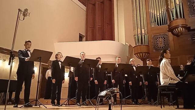 2024.03.26 Концерт Хора студентов КГК. Дирижёр Юрий Карпов. ГБКЗ. 20240326 191343 смотреть онлайн