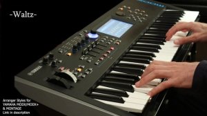 Yamaha Montage & MODX в роли синтезатора с авто аккомпанементом