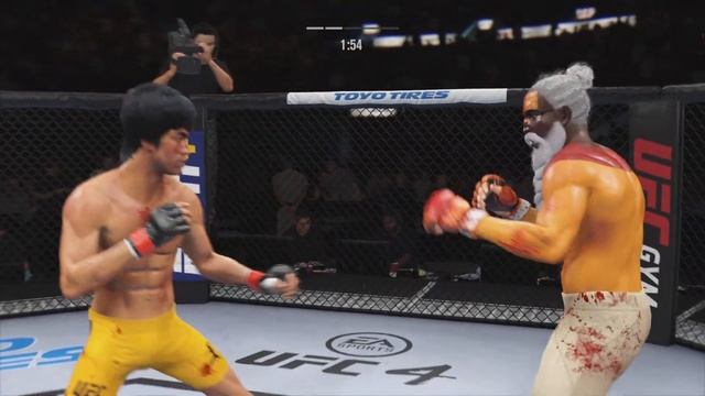 PS5 | Bruce Lee vs. Indian Sadhu (EA Sports UFC 4) 🥊 смотреть онлайн