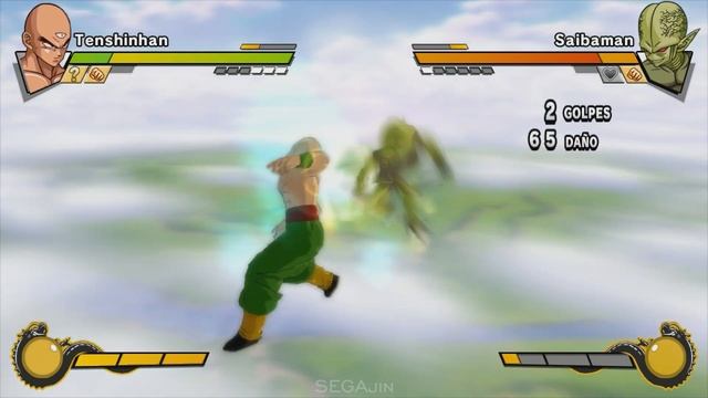 Ten Shin Han vs Saibaman en DRAGON BALL Z: BURST LIMIT (PlayStation 3) смотреть онлайн