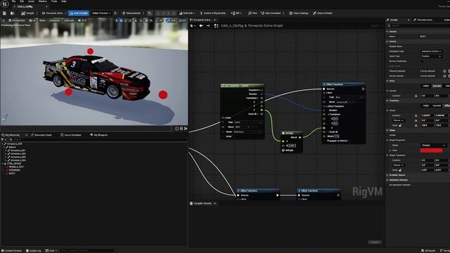 CR Nissan Skyline In UE 5.5 - Time-laps