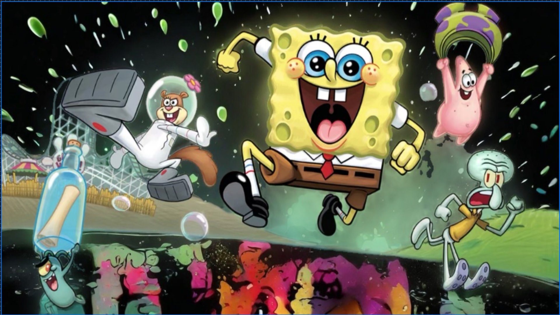 Губка Боб погоня за формулой. Спанч Боб прохождение #1 смотреть онлайн